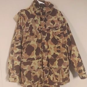 Remington 3 in 1 gortex duck camo hunting jacket and pants